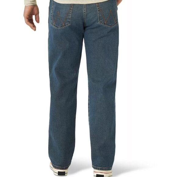 WRANGLER Men's Slim Straight Fit Jean male, Carolina Size 40X30 - Picture 3 of 13